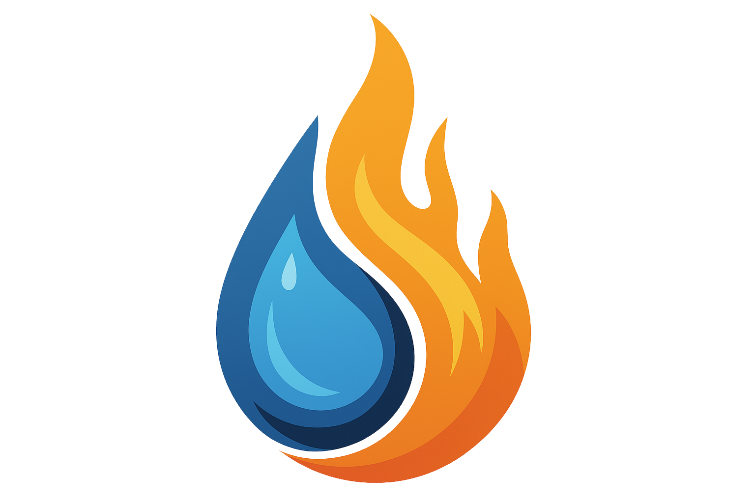 FlowRise Plumbing and Heating logo